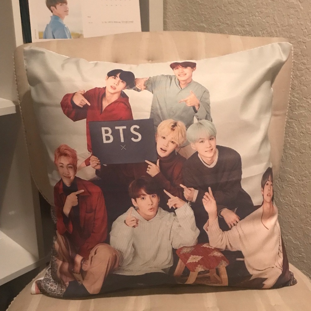 BTS PILLOW COVER